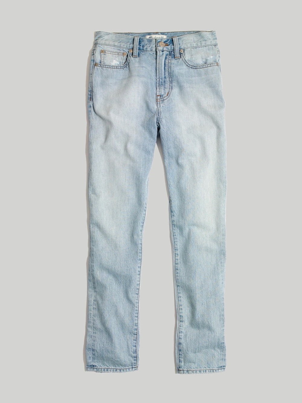 Madewell Perfect Vintage Jeans Fitzgerald Wash High Rise Tapered Leg Fall Denim